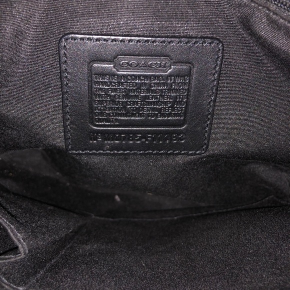 EUC Black Coach Crossbody-serial no M0785-F11193- 10x11 - Picture 3 of 4